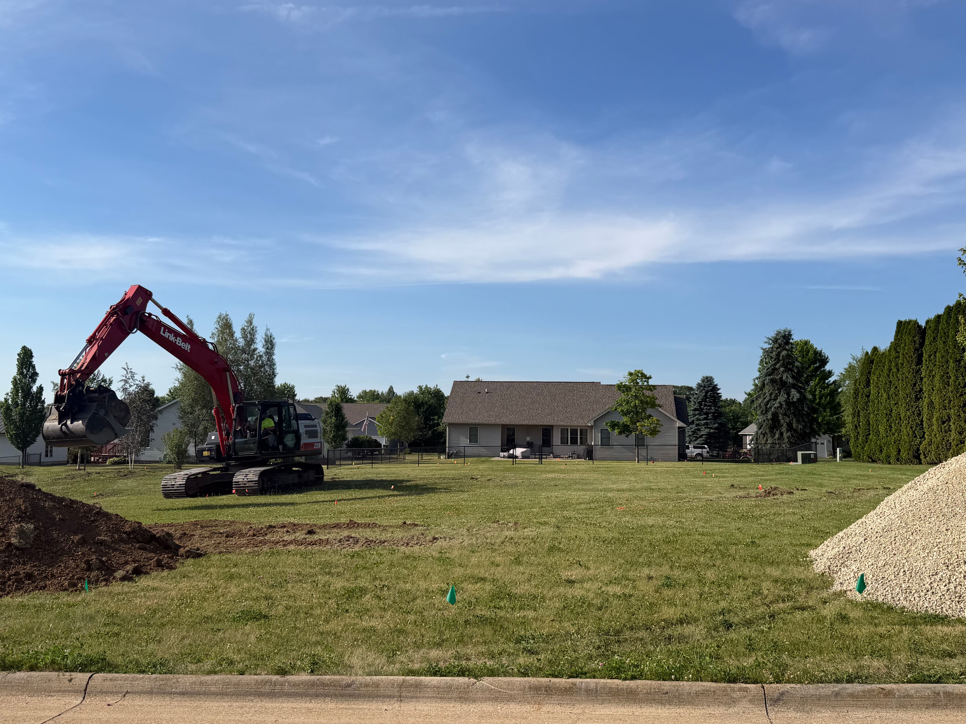 Project New Home Foundation Work Underway in Mechanicsville Iowa image