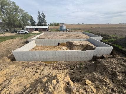 Gallery photos for Foundation Phase Complete in Anamosa Iowa: Image #1