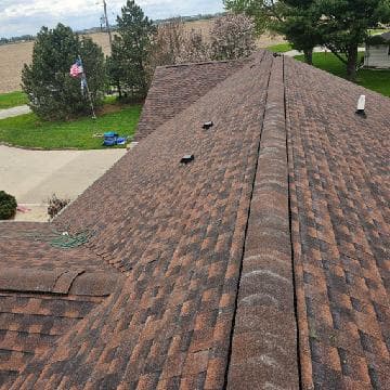 Stunning Roof Replacement in Waterloo with GAF HDZ