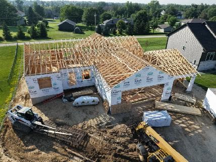 Modern Roofing Installation in Marion Iowa image